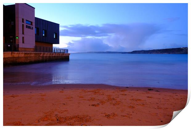 Scarborough South Bay North Yorkshire Print by Steve Smith