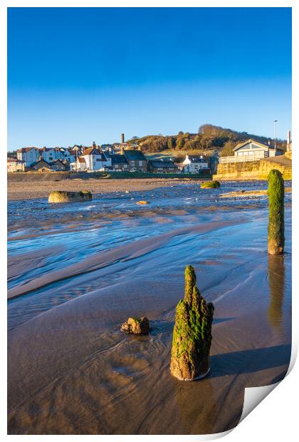 Sandsend North Yorkshire Print by Steve Smith