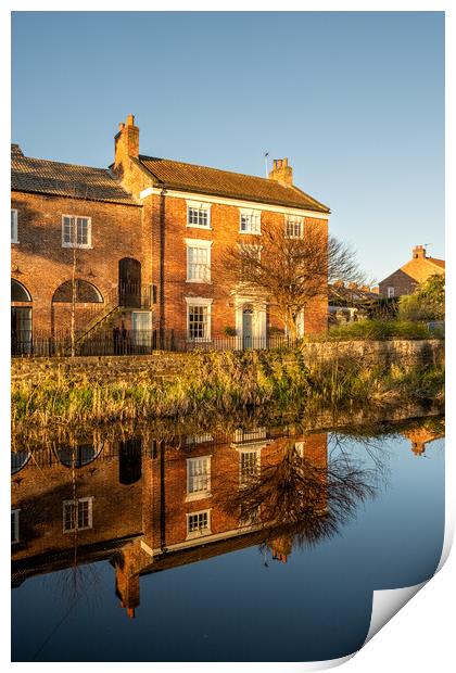 Ripon Canal Print by Steve Smith