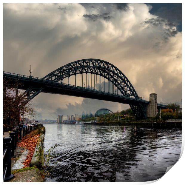 Tyne Bridge: Iconic Landmark Experience Print by Steve Smith