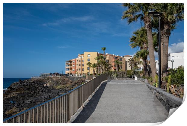 San Blas Tenerife: A Secluded Paradise Print by Steve Smith