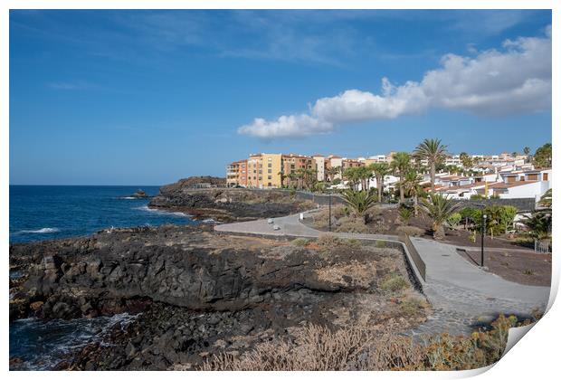 San Blas Tenerife: A Secluded Paradise Print by Steve Smith