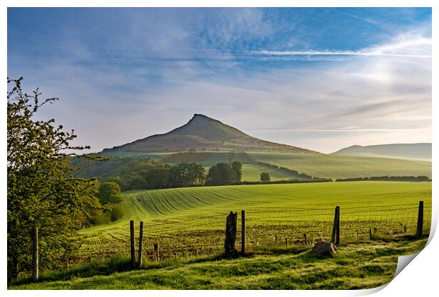 Roseberry Topping: Iconic Views Await Print by Steve Smith