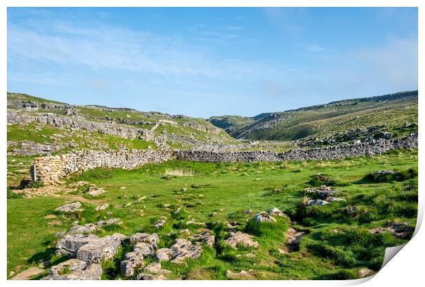 Goredale to Malham: A Scenic Hike Print by Steve Smith
