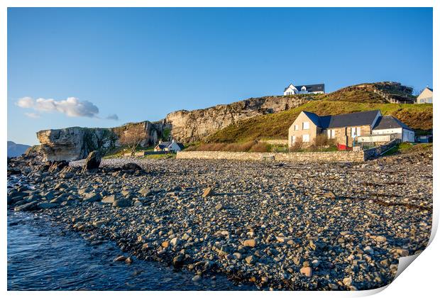 Elgol Isle of Skye: Serene Coastal Retreat Print by Steve Smith