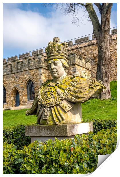 Uncovering History at Lincoln Castle Print by Steve Smith