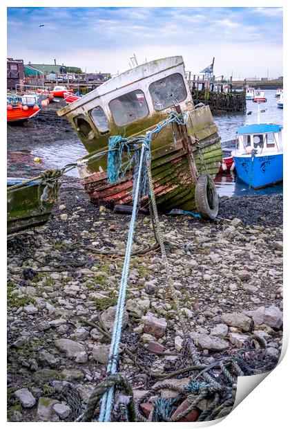 Seaside Paradise: Paddy's Hole Harbour Print by Steve Smith