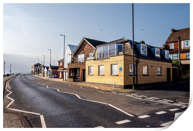 Rediscovering Redcar's Serenity and Charm Print by Steve Smith