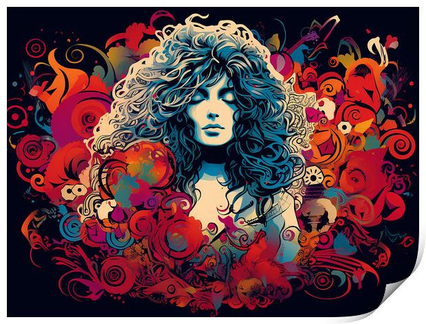 Whole Lotta Love Print by Steve Smith