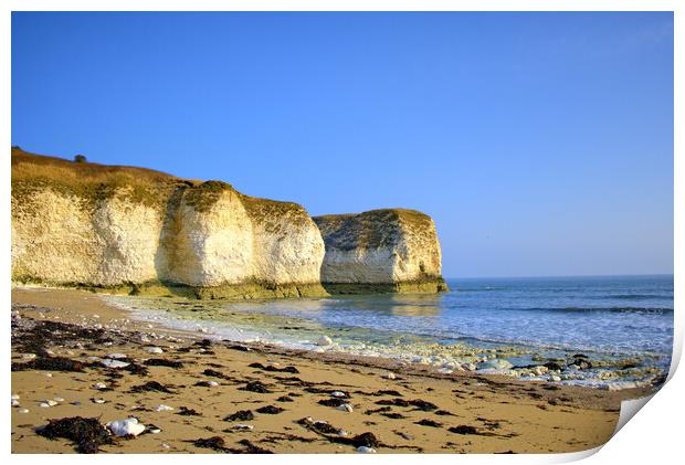 Selwicks Bay East Yorkshire Print by Steve Smith