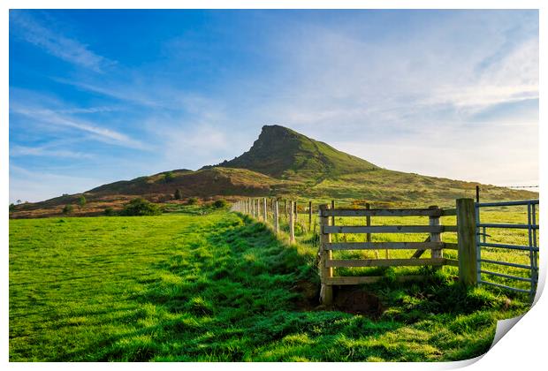 Roseberry Topping Print by Steve Smith