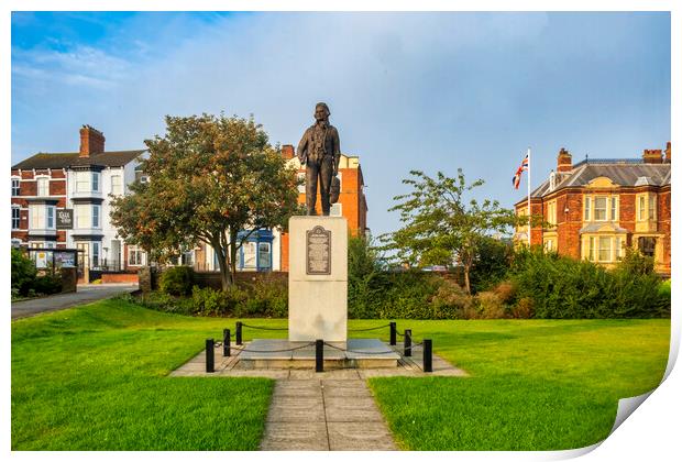 Cleethorpes RAF War Memorial Print by Steve Smith