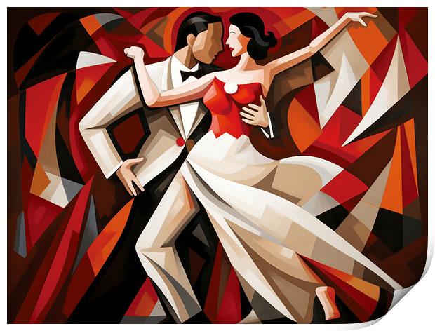 The Argentine Tango Print by Steve Smith