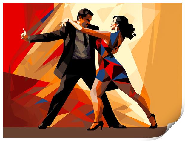 The Argentine Tango Print by Steve Smith