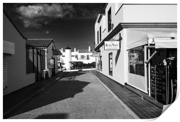 San Blas Tenerife Print by Steve Smith