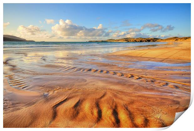 Balnakeil Beach Print by Steve Smith