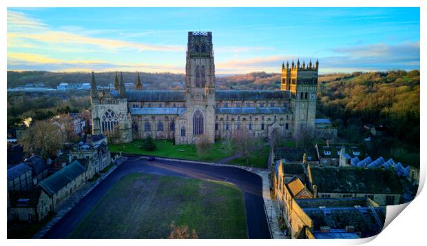 Durham Cathedral Print by Steve Smith