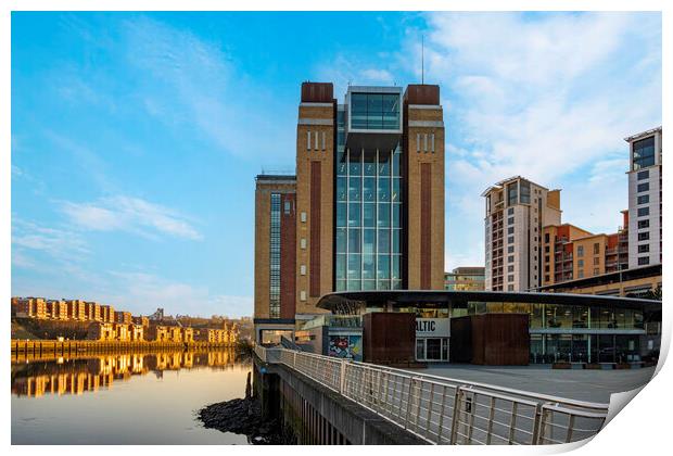 The Baltic Gateshead Quays Print by Steve Smith