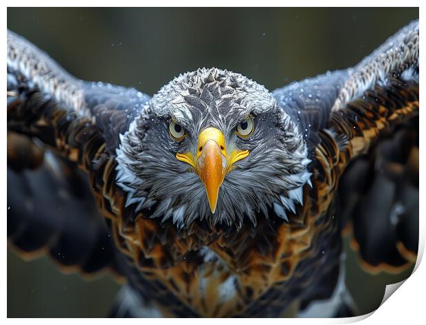 Scottish Sea Eagle Print by Steve Smith