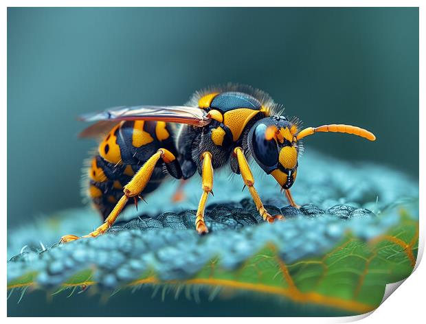 The Wasp Print by Steve Smith