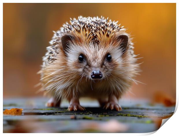 The Hedgehog Print by Steve Smith