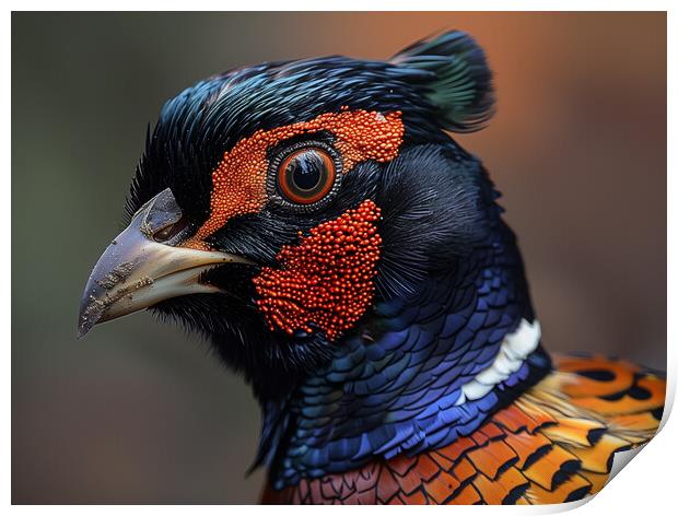 Pheasant Print by Steve Smith