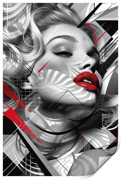 Marilyn Monroe Art Print by Steve Smith