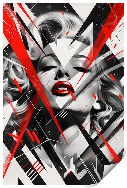 Marilyn Monroe Art Print by Steve Smith