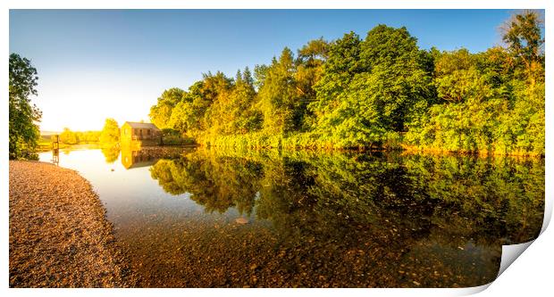 Linton Falls Hydro Yorkshire Dales Print by Tim Hill