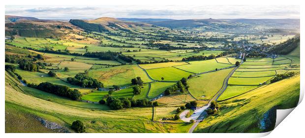 The Hope Valley Derbyshire Peak District Print by Tim Hill