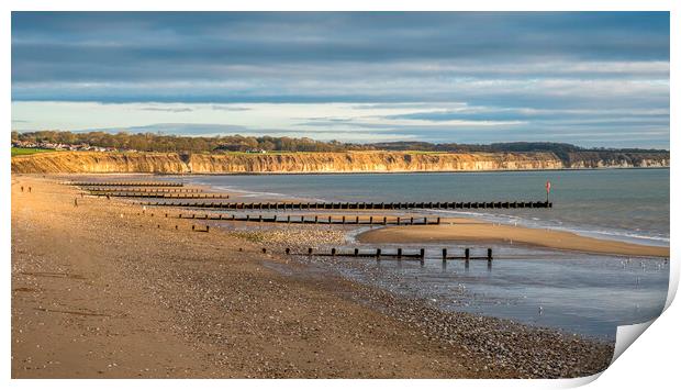 Bridlington North Beach Print by Tim Hill