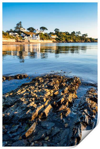Serenity on the Abersoch Coast Print by Tim Hill