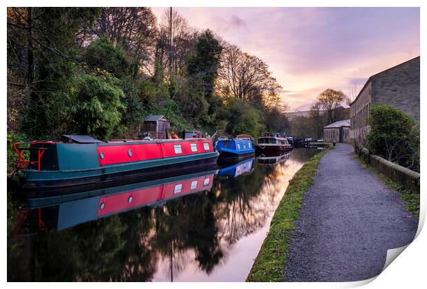 Hebden Bridge Print by Tim Hill