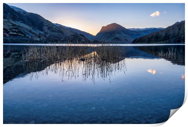 Fleetwith Pike Buttermere Print by Tim Hill