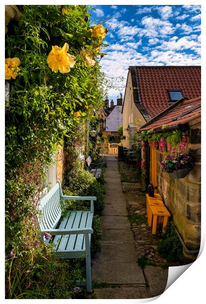 Spring turns to summer, Robin Hoods Bay Print by Tim Hill