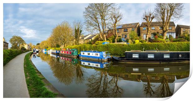 Skipton Leeds Liverpool Canal Print by Tim Hill