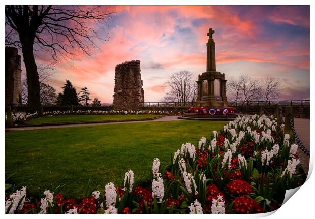 Memorial of Remembrance Print by Tim Hill
