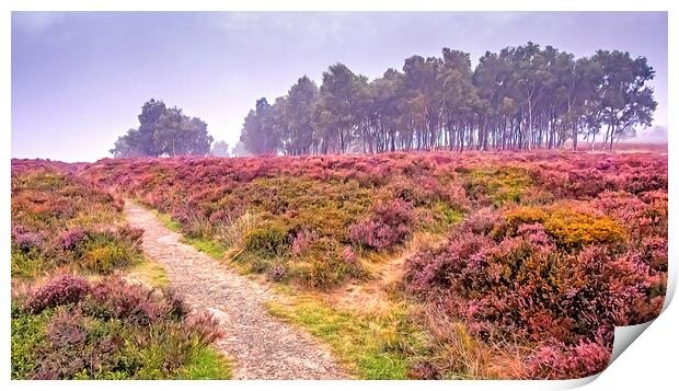 Surprise View Peak District Print by Tim Hill