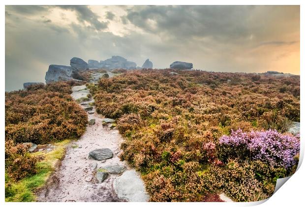 Surprise View Peak District Print by Tim Hill