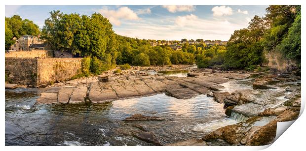 Richmond Falls North Yorkshire Print by Tim Hill