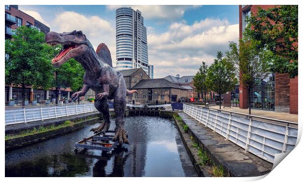 Granary Wharf Leeds Print by Tim Hill