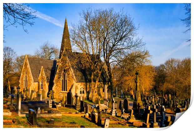 Pontefract Chapel Building Print by Tim Hill