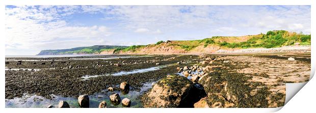 Robin Hoods Bay Panoramic Print by Tim Hill