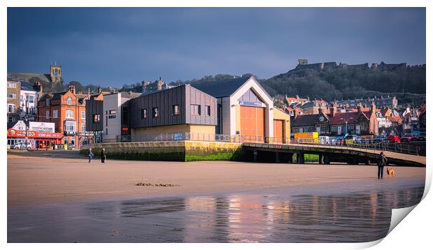 Scarborough Lifeboat Station Print by Tim Hill