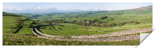 Malham Panorama: Iconic Yorkshire Dales Scene Print by Tim Hill