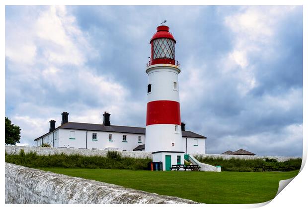 Souter Lighthouse Tyne and Wear Print by Tim Hill