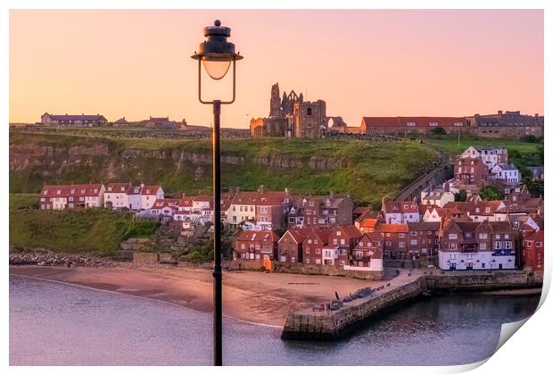 Whitby: Wonderful Whitby Print by Tim Hill
