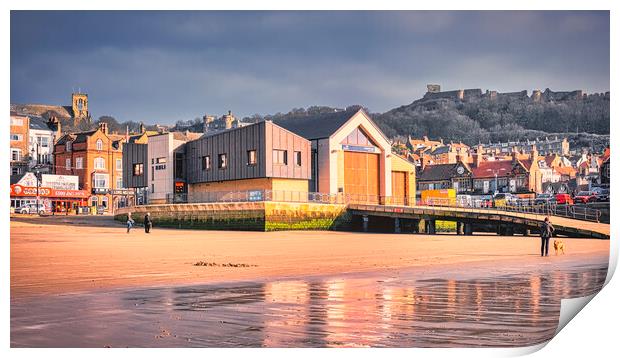 Scarborough Lifeboat Station Print by Tim Hill