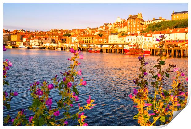 Whitby Yorkshire Coast Memories Print by Tim Hill
