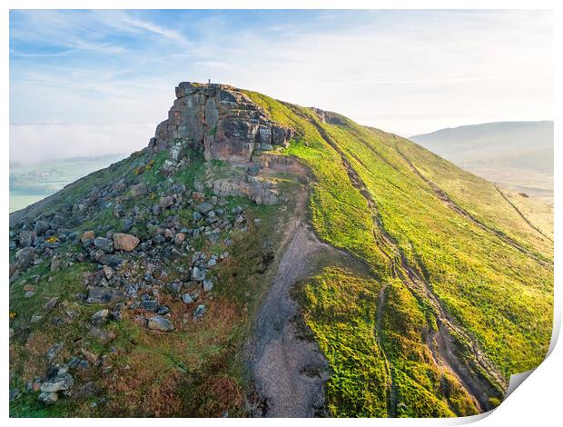 Roseberry Topping North Yorkshire Print by Tim Hill